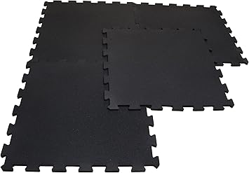 Body Solid 4 Piece Interlocking Mat Black