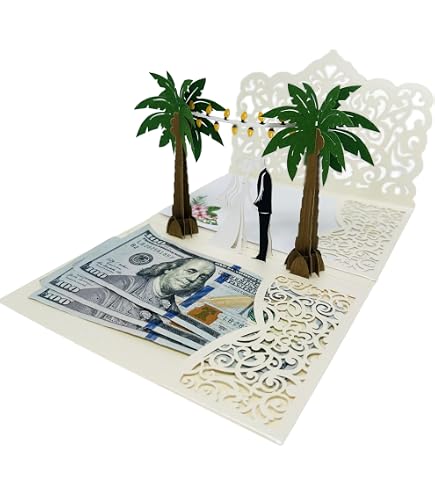 Papyrus Biglietti di ringraziamento per matrimonio con scritta Bride and Groom, 12 pezzi