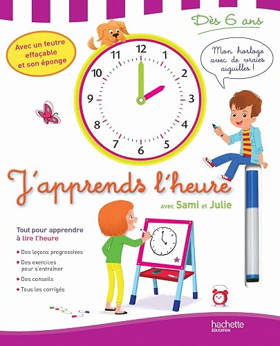 Download SAMI ET JULIE - J'apprends l'heure - dès 6 ans PDF