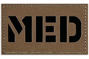 Petac Gear MED Medical Tactical Fastener Patch Hook-Fastener Backing 3.5x2 (CB)