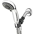 Waterpik Handheld Shower Head Eco Flow Low Flow Water Saving Shower 1.6 GPM, 4 Spray Modes, DIY Easy Installation, Chrome Finish, VBE-453