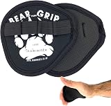 Bear Grip Neoprene Open-Hand Grips Purple for Weight Lifting
