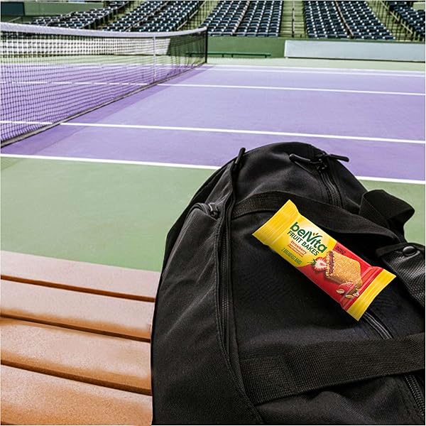 BELVITA FRUIT BAKES, STRAWBERRY, SOFT BAKED BREAKFAST BARS, 5 PACKS (2 FRUIT BARS PER PACK)