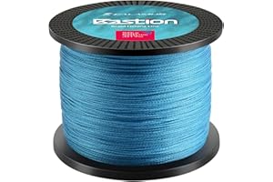 Calamus Bastion Braided Fishing Line -Abrasion Resisting Braided Lines – Thin Diameter Superline – Zero Stretch – 4 Strand MultiTuf Fiber Braid Line