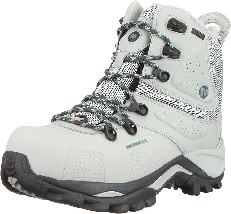 Merrell Whiteout 8 Waterproof Women's Boot, Silver Birch, 40.5 EU