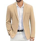 COOFANDY Men's Casual Blazer Slim Fit Suit Jackets Two Button Lightweight Knit Sport Coat