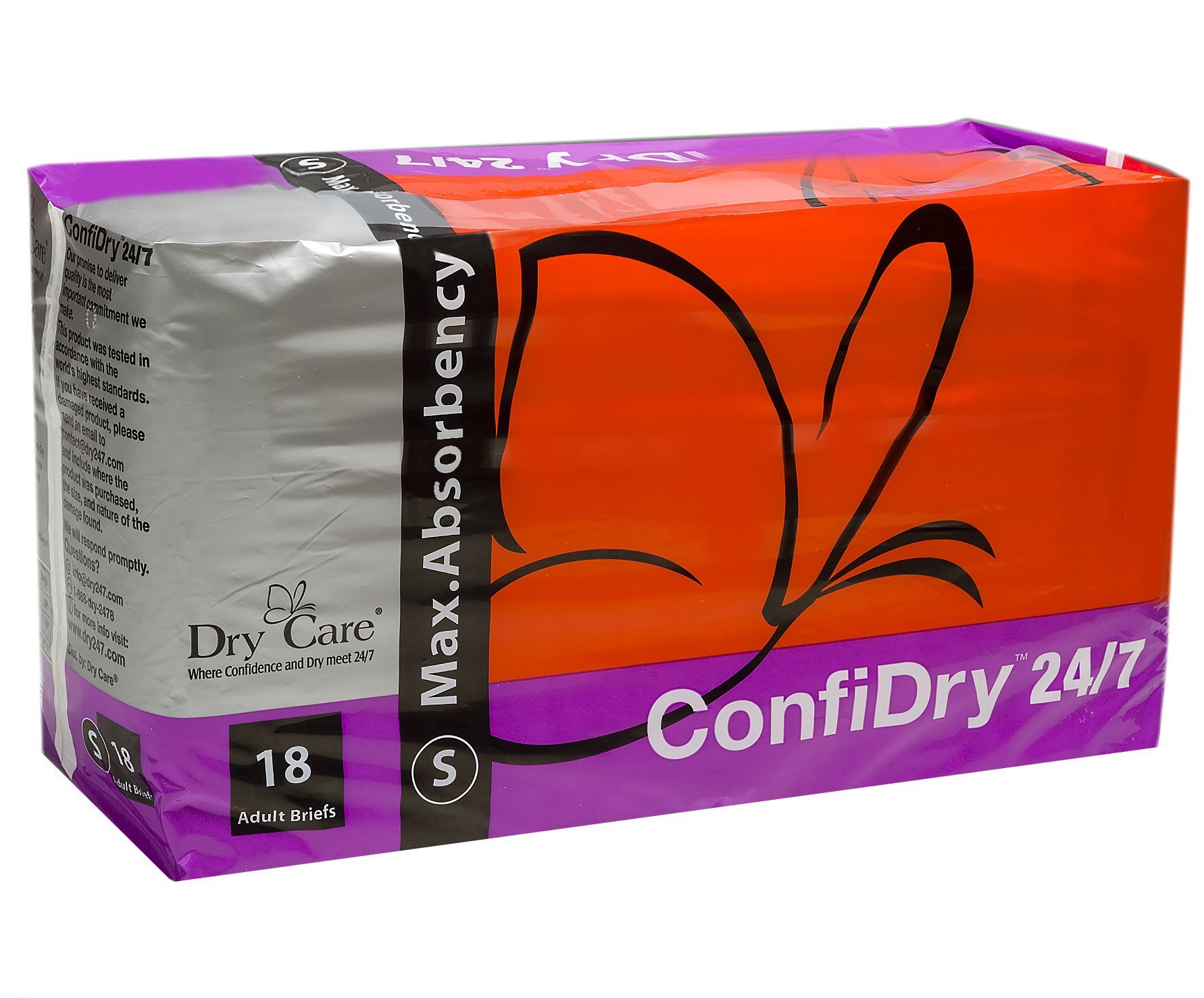 ConfiDry 24/7 Dry Care Max Absorbency Adult Brief