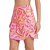 Cagola Swim Skirt Bottoms for Women High Waisted Swimsuit Skirts Tummy Control Bathing Suit Bottom Ladies Swimming Skorts