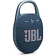 JBL Clip 5 - Ultra-Portable, Waterproof & Dustproof Bluetooth Speaker, Big Pro Sound with Punchy bass, Integrated Carabiner, Up to 12 Hours of Play, Made in Part with Recycled Materials (Blue)