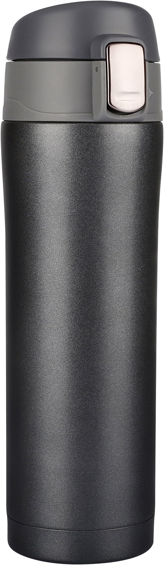 MAVIE Stainless Steel Insulated Flasks Insulation Cup, 450ml Vacuum Cup with Cover Travel Mug Vacuum Flask (Gray)