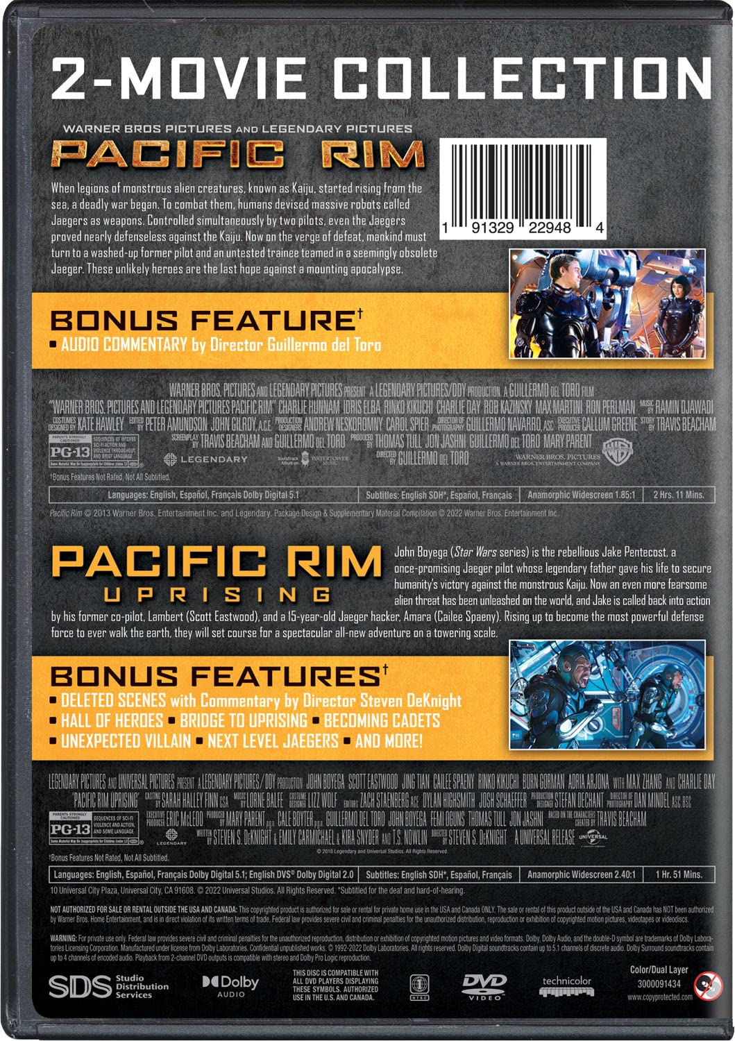 Mua Pacific Rim: 2-Movie Collection trên Amazon Anh chính hãng 2025 | Fado