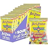 AriZona Fruit Snacks, Sour Lemonade - 5 oz Bags (12 Pack)