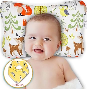 Amazon Com Baby Head Shaping Pillow Flat Head Reflux