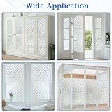 Coavas Window Privacy Film Frosted Brick Pattern 45x300cm view 6