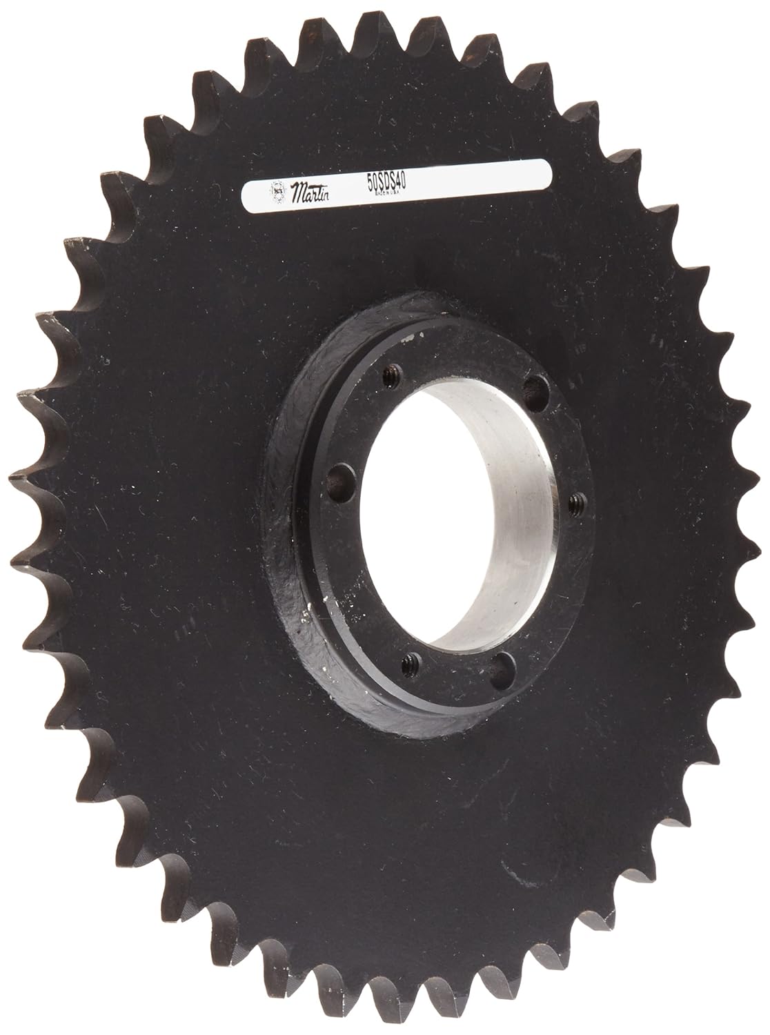 QD Bushed 12 Teeth Martin Roller Chain Sprocket 0.625 Pitch For Ja