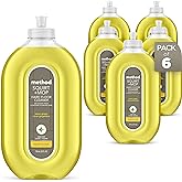 Method Hard Floor Cleaner, Easy Squirt + Mop Design Covers Floor in Fewer Sweeps, Best Used on Tile, Laminate, and Other Hard