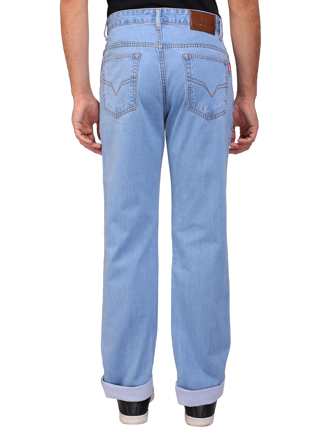 flags men's jeans silky denim (basic008ns)