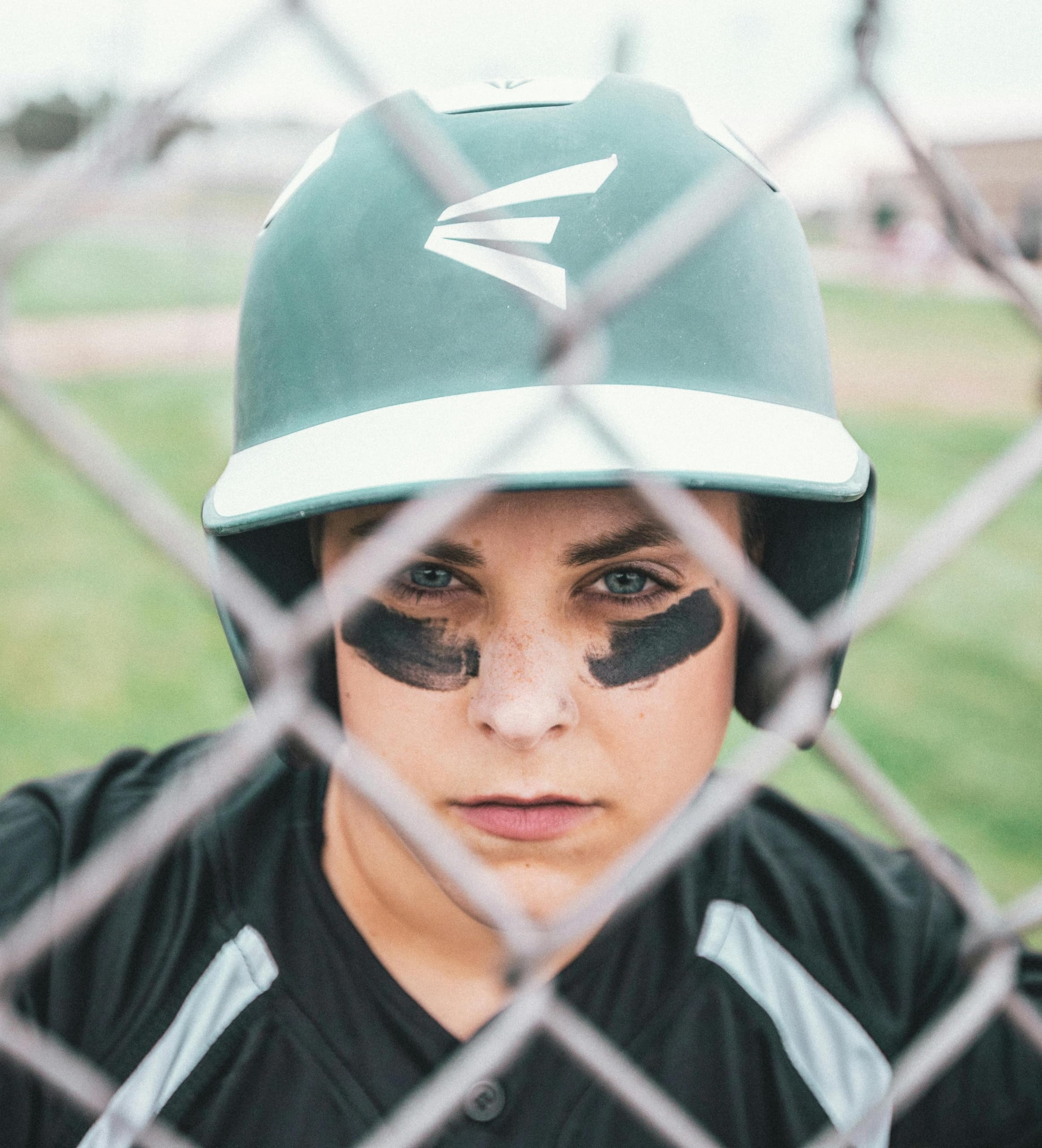 EyeBlack BattlePaint – Bright Colored Under Eye Black Grease for Pro Athletes and Super Fans – Baseball, Softball, Football – 2 Sticks