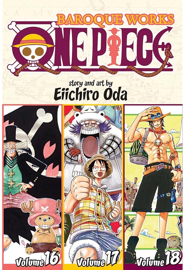 Amazon.com: One Piece: Baroque Works 19-20-21: 9781421555003: Oda