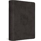 ESV Men's Study Bible (TruTone, Charcoal, Shield Design): Holy Bible, English Standard Version