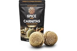 Carnitas Spice Orbs - 2 Pack - Instant Pot Carnitas - Made in USA - Just Add Water, Meat, & One Spice Orb