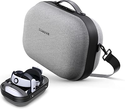 BOBOVR C3 Carrying Case for Meta Quest 3 S3 Pro Strap Multiple Modes Desk Stand