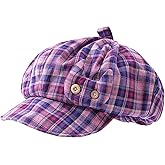 Gvatasz Womens 8 Panels Newsboy Hat Bakerboy Beret Hats Vintage Cabbie Ivy Hat Artist Hats Octagonal Cap for Women Girl