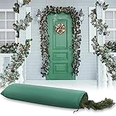 Dansydaisy Christmas Garland Storage Bag Fits up to 15 ft Garland Large 420D Thickened Polyester Drawstring Storage Containers for Holiday Xmas(Dark Green)