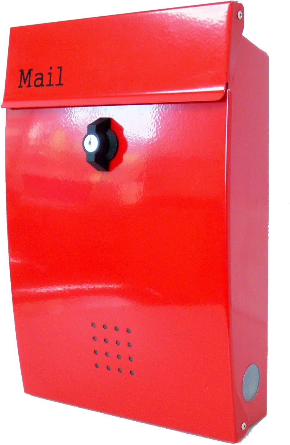 アイホーム Ihome 郵便ポスト Pm13 Pm135 コンパクトサイズ レッド 郵便受け メールボックス Amazon