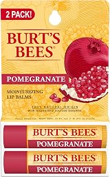 Burt's Bees Pomegranate Moisturizing Lip Balm Natural Beeswax Fruit Extracts 2 view 9