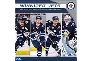 2026 Winnipeg Jets (Bilingual French) Wall Calendar