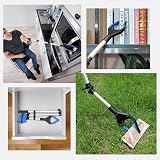 YAUNGEL 43 Inch Litter Picker Grabber with Magnet Foldable 360° Jaws Blue view 4