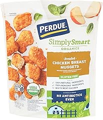 Perdue Simply Smart Organics Breaded Chicken Breast Nuggets Gluten Free, 22 oz. (Frozen)