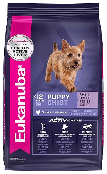 EUKANUBA PUPPY SMALL BREED DRY DOG FOOD, 4.5...