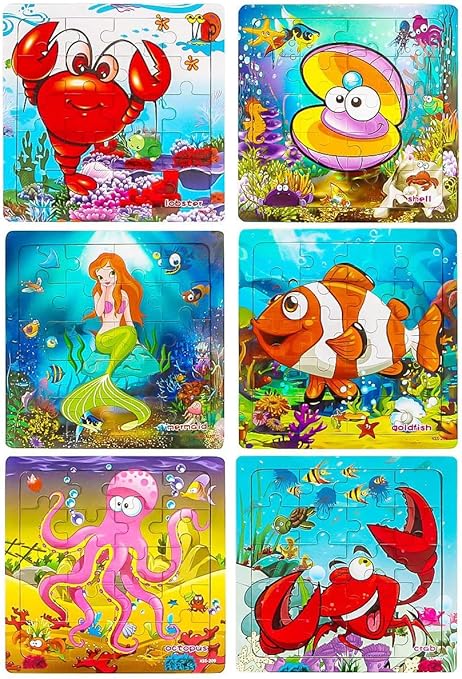 wooden puzzles amazon