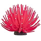 GloFish Anemone Ornament Pink, Detailed Aquarium