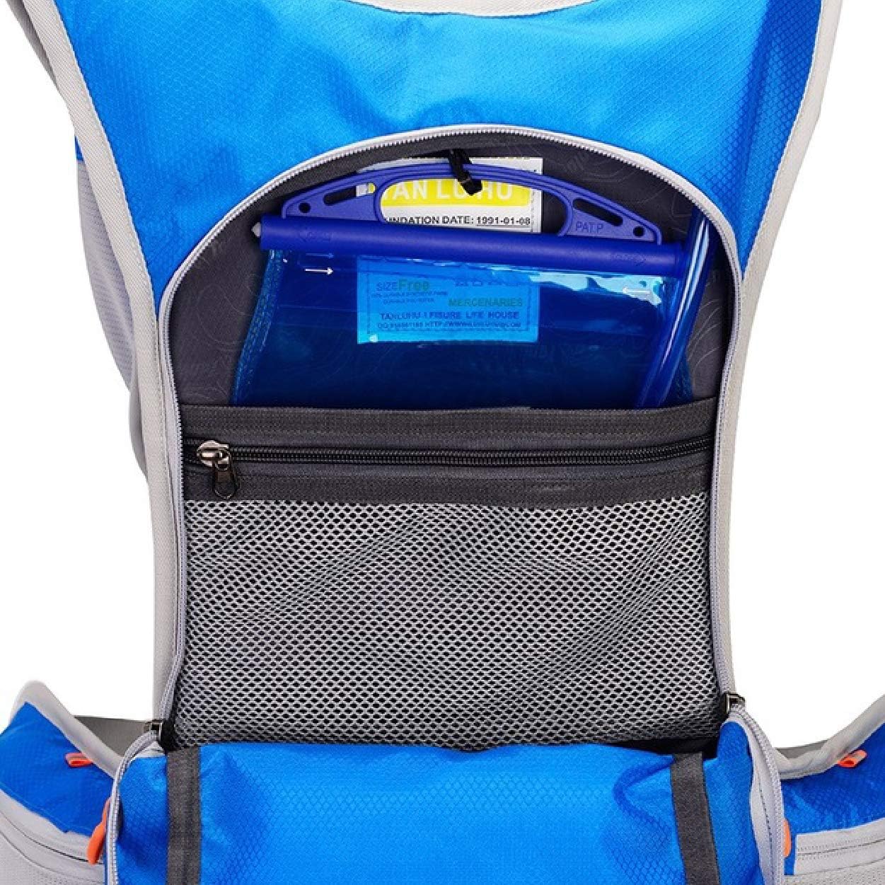 Spallacci Imbottiti Regolabili sul Petto Zaino Enduro Impermeabile per Lo  Sci WLZP Zaino Idratazione con Vescica 2L Escursionismo Ciclismo Corsa  Sport e tempo libero Corsa berjaya.edu.my