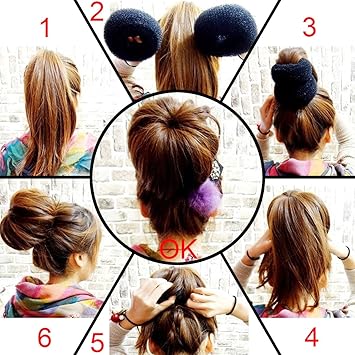Amazon Com Qy Extra Large Size Hair Mesh Chignon Donut To Make
