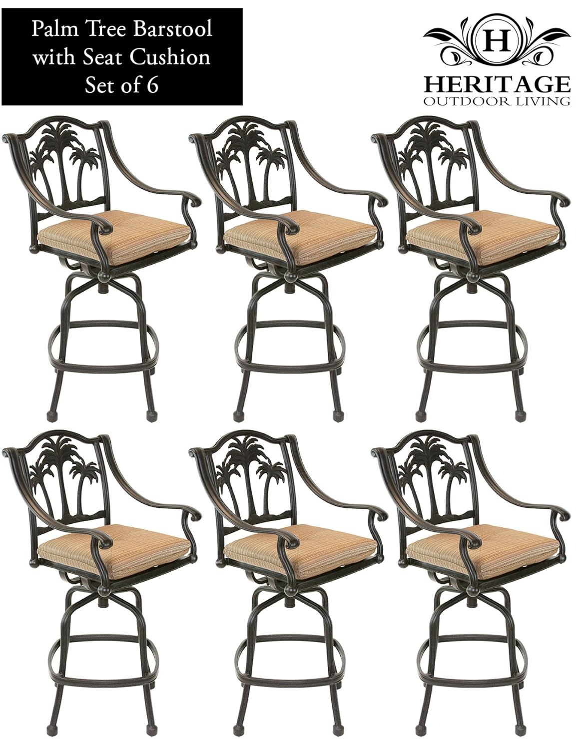 Best tall bar stool palm tree