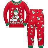 Popshion Little Girls Mermaid Pajamas 2 Piece Set 100% Cotton Sleepwear Toddler Clothes for Kids Baby Ladybug Style PJs