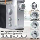 Retekess TR604 Portable Radio FM AM Battery Radio Silver view 2