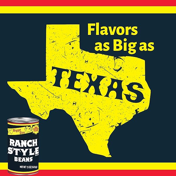 RANCH STYLE BEANS, CANNED BEANS, 26 OZ
