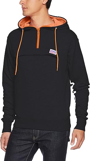 Amazon ロデオクラウンズ ワイドボウル Rodeo Crowns Wide Bowl Lsdc ハーフ ジップ パーカー 421bsh90 1370 メンズ ブラック L トレーナー パーカー 通販