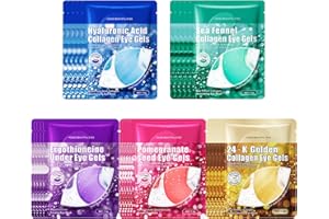 EAKROO Under Eye Patches (30 Pairs), Eye Masks for Dark Circles and Puffiness, Relieves Pressure and Reduces Wrinkles, Birthday Gifts for Women, Gifts for Teenage Girls, Christmas Stocking Stuffers