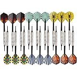 Viare 18 Pcs 6 Styles Soft Tip Darts with Soft Tip Points for Electronic Dartboard,17 Grams