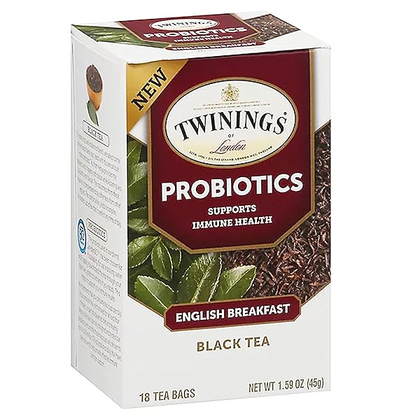 PROBIOTICS BLACK TEA – SUPPORTS IMMUNE HEALTH – ENGLISH BREAKFAST (18 TEA BAGS)