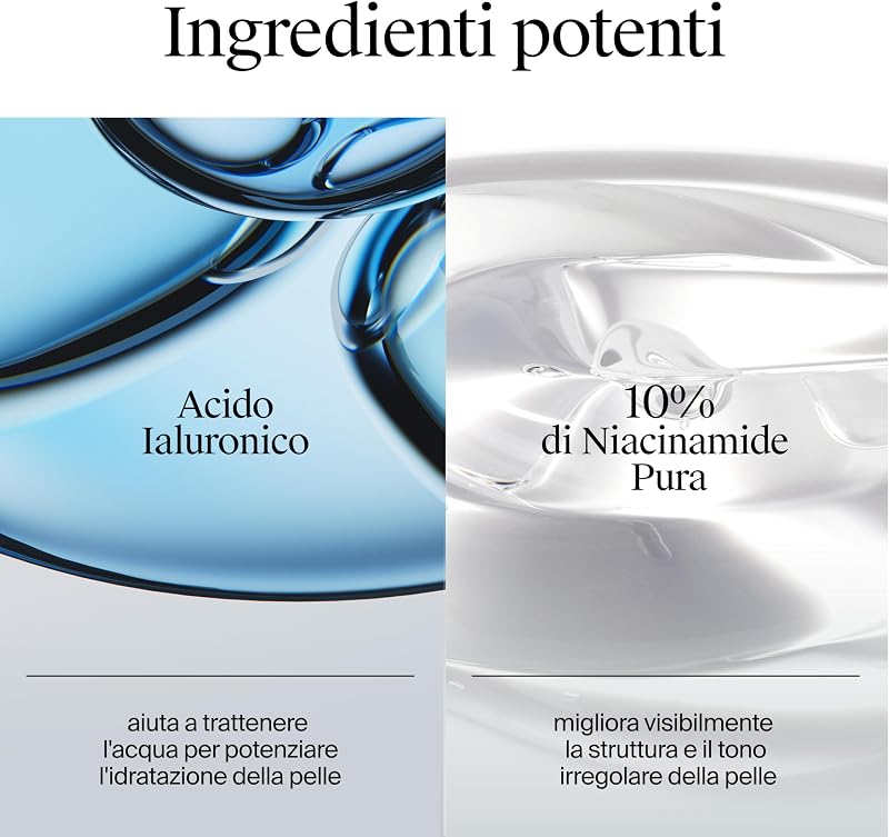 Hydro Boost 10% Siero Niacinamide, Idratante e Esfoliante, 30 ml