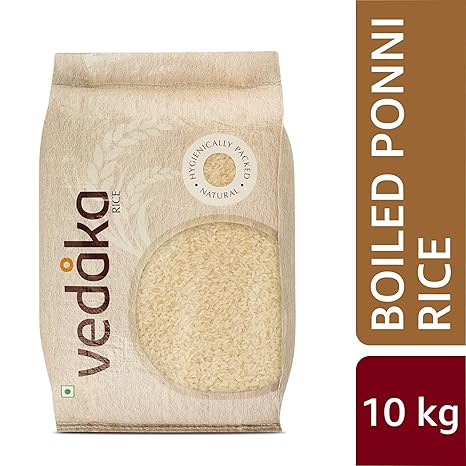 Amazon Brand-Vedaka Ponni Rice, Boiled, 10kg