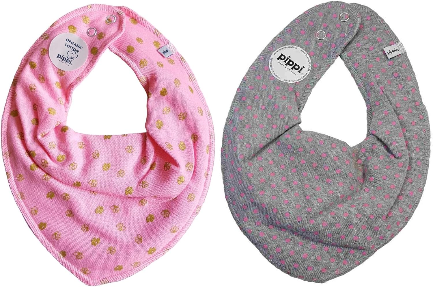 Pippi Halstuch 3er Set Baby - Bio-Baumwolle Dreieck Produktbild-Vorschau 6