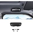 Heutamo Sunglasses Holders Compatible with Toyota Land Cruiser Prado 250 J250 LC250 2024 2025, ABS Glasses Holder Sunglasses Case Storage Box Replace for Overhead Roof Grab Handle (Black)